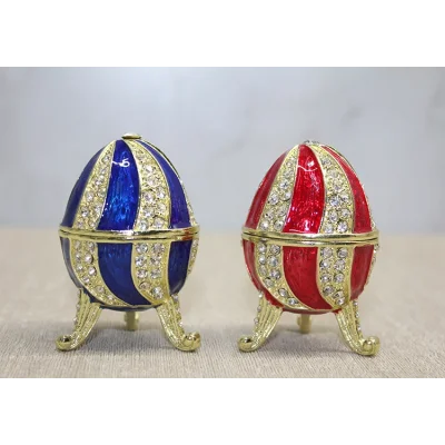 BUĞZ Swarovski Taşlı Yumurta - Model 5