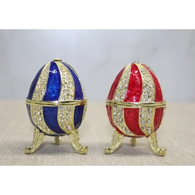 BUĞZ Swarovski Taşlı Yumurta - Model 5