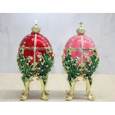 BUĞZ Swarovski Taşlı Yumurta - Model 6