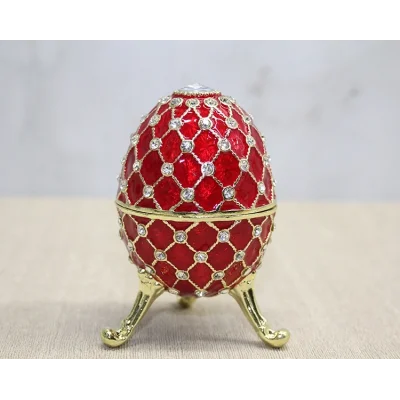 BUĞZ Swarovski Taşlı Yumurta - Model 7