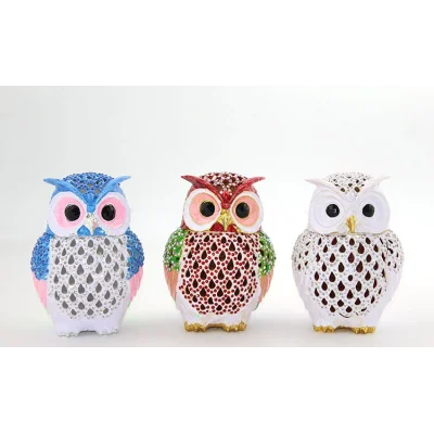 BUĞZ Swarovski Tekli Baykuş Model 2