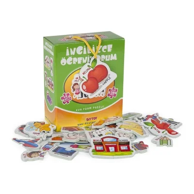  T00052148 Dıytoy, İngilizce Öğreniyorum Eğitici Set