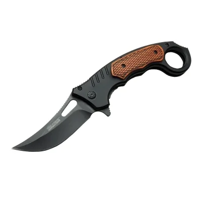 BUĞZ Tac Force Tf 480 Ters Karambit Kamp Çakı 21 Cm - Plastik Sap, Kemerlikli