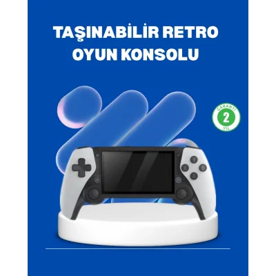 BUĞZ Taşınabilir 4.3” Ekranlı Retro Oyun Cihazı
