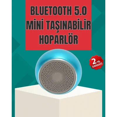  Taşınabilir Bluetooth Hoparlör | Eller Serbest Arama Özellikli