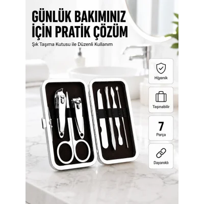 BUĞZ Taşınabilir Çantalı Çok Fonksiyonlu Bakım Seti