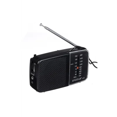 BUĞZ Taşınabilir cep radyosu siyah renk FM radyo bluetooth yok 2 yıl garantili - Elektronik