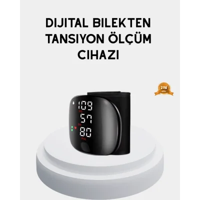 BUĞZ Taşınabilir Dijital Tansiyon Aleti – Bilekten Ölçüm, Aritmi Uyarısı ve Risk Göstergesi