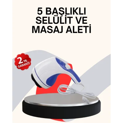  Taşınabilir Elektrikli Masaj Cihazı – Selülit ve Yağ Karşıtı