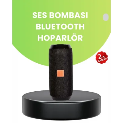 BUĞZ Taşınabilir Kablosuz Hoparlör 2 Woofer 2 Tweeter 12 Saat Oynatma