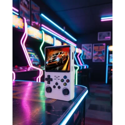 BUĞZ Taşınabilir Retro Oyun Konsolu Geniş Ekran ve Çoklu Emülatör Desteği