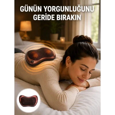 BUĞZ Taşınabilir Yoğurma Masaj Cihazı Boyun Bel Sırt Ayak Yeni Nesil