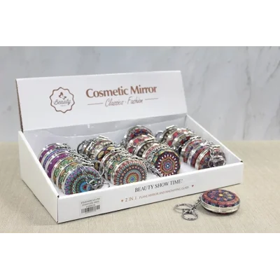 BUĞZ Taşlı El Aynası Anahtarlık Alk3769