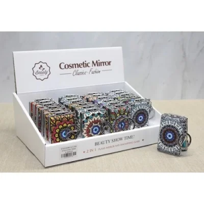  Taşlı El Aynası Anahtarlık Model 1