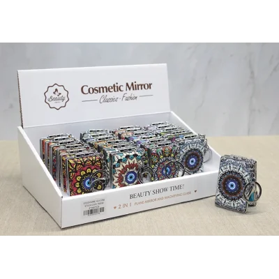 BUĞZ Taşlı El Aynası Anahtarlık Model 1