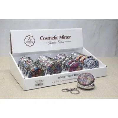  Taşlı El Aynası Anahtarlık Model 10