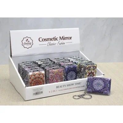  Taşlı El Aynası Anahtarlık Model 5