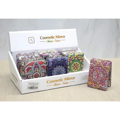 BUĞZ Taşlı El Aynası Dikdörtgen Kalın Model 1