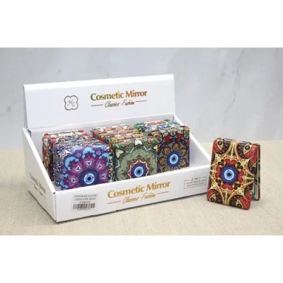  Taşlı El Aynası Dikdörtgen Kalın Model 2