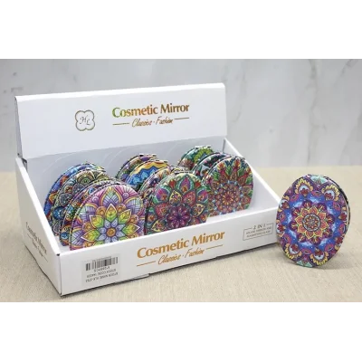 BUĞZ Taşlı El Aynası Oval İnce Alk3763