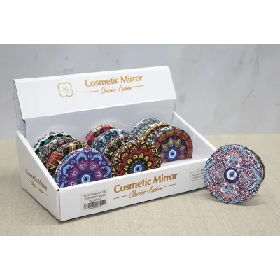 BUĞZ Taşlı El Aynası Yuvarlak İnce Alk3758