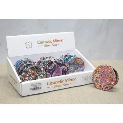  Taşlı El Aynası Yuvarlak İnce Model 2