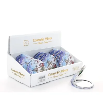  Taşlı İstanbul Tasarımı El Aynası İnce Model 21