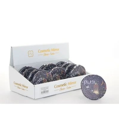 BUĞZ Taşlı İstanbul Tasarımı El Aynası İnce Model 22