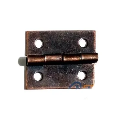 BUĞZ Tavla Menteşesi 3cm, No:1/4 - Oksit, 120 Adet