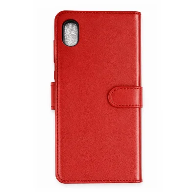 BUĞZ Tcl L7  Trend S Plus Kapaklı Kılıf - Kırmızı