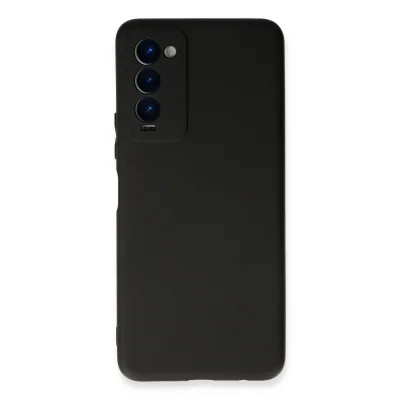 BUĞZ Tecno Camon 18 Kılıf First Silikon - Siyah