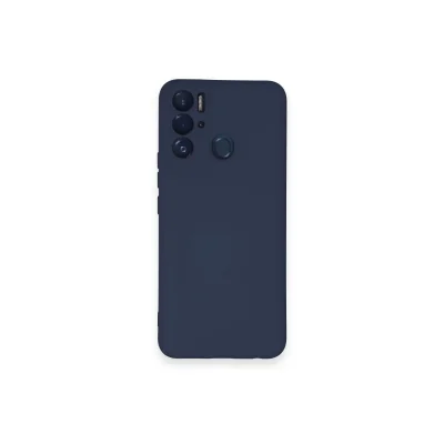 BUĞZ Tecno Pova Neo Kılıf Nano İçi Kadife Silikon - Lacivert