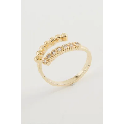  Tek Sıra Taşlı Yüzük