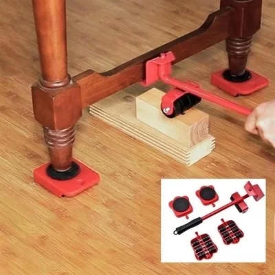  Tekerlekli Basit Pratik Ağır Beyaz Eşya Mobilya Taşıma Kaydırma Aleti Aparatı Seti