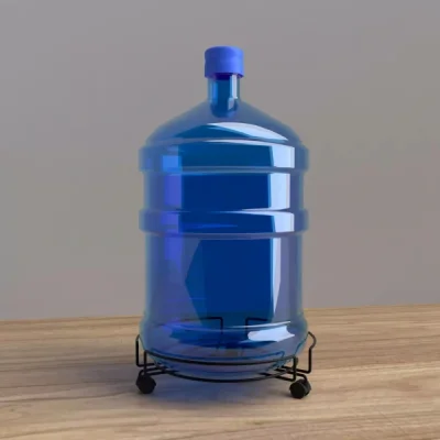 BUĞZ Tekerlekli Damacana Ve Tüp Taşıma Altlığı