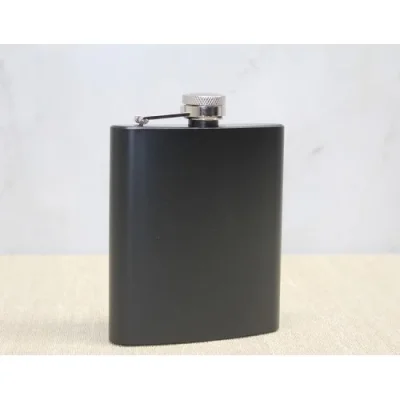  Tekli Siyah 7 Oz Matara