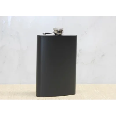 BUĞZ Tekli Siyah 9 Oz Matara Alk3897