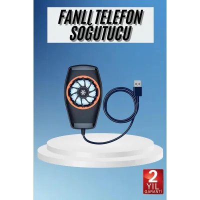  Telefon Soğutucu Fan Güçlü Motor Radyatör Cep Telefon Soğutma