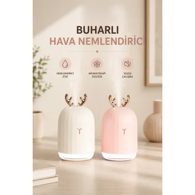 BUĞZ Temiz Hava Nemlendirici Tavşanlı Aromaterapi