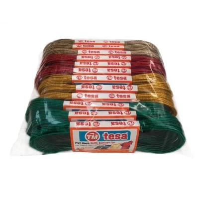 BUĞZ Temsan 12 Li Pvc Kaplama 10 Metre Çelik Çamaşır İpi