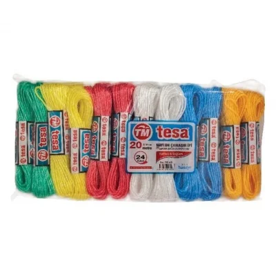 BUĞZ Temsan 20 Metre Naylon Çamaşır İpi 24lü