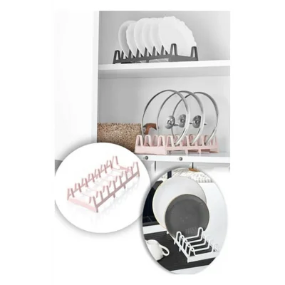 BUĞZ Tencere Kapağı Organizeri - Pratik Tabaklık