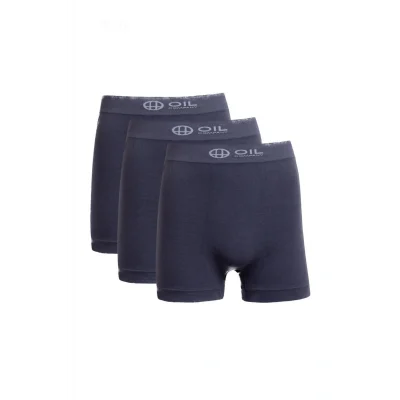OIL COMPANY BUĞZ Termal Lacivert 3LÜ Boxer Seamless III. Seviye