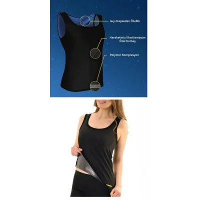 BUĞZ Termal Sauna Atlet ( M ) Neotex Terletme Atleti