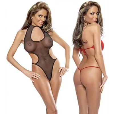 BUĞZ Terry Pau TP060854 Seksi Transparan Body