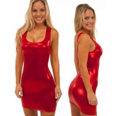 BUĞZ Terry Pau TP100710 Lame Mini Elbise