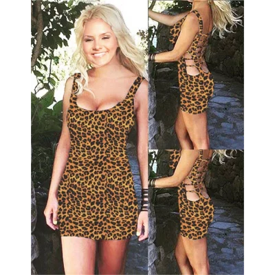 BUĞZ Terry Pau TP101143 Özel Tasarım Sırt Dekolteli Mini Elbise