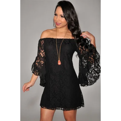 BUĞZ Terry Pau TP101225 Dantelli Elbise