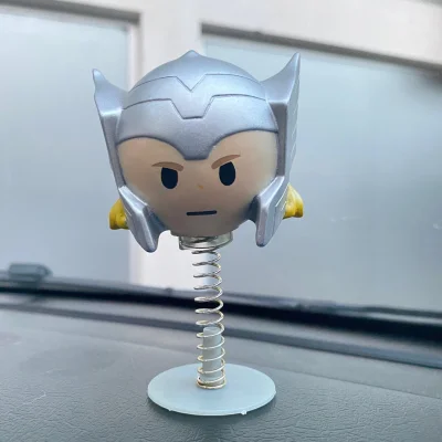 BUĞZ Thor Sallanan Kafa Zıp Zıp Marvel Lisanslı