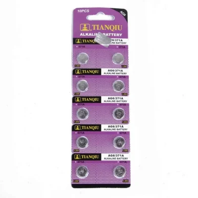 BUĞZ TıanQıu Ag6 Lr920/371 Alkalin 10lu Düğme Pil